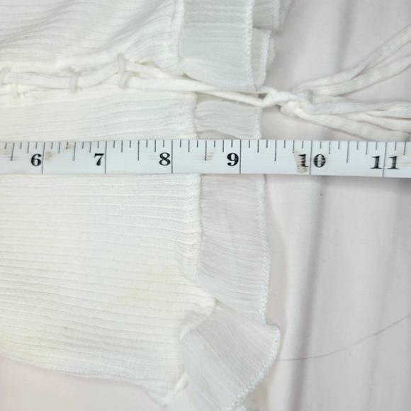 Shein, Womens's White Lace,  Sleeveless Tank Top, Size Medium - Picture 12 of 12